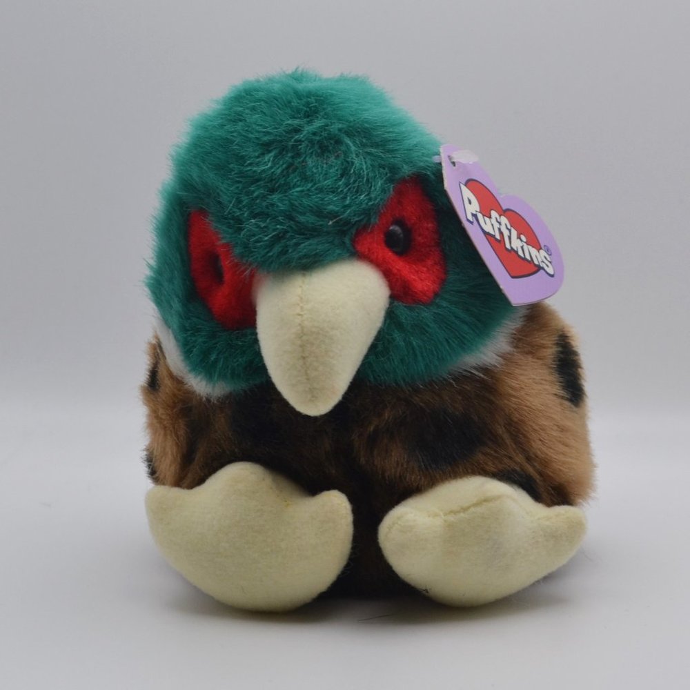 Autumn the Pheasant Puffkins by Swibco Style 6700 Bean Bag Plush